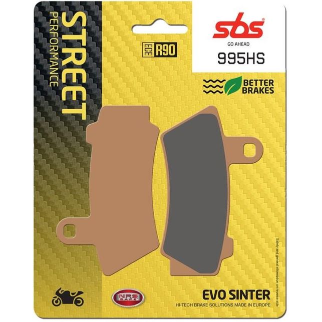 Plaquettes de Frein SBS 995HS