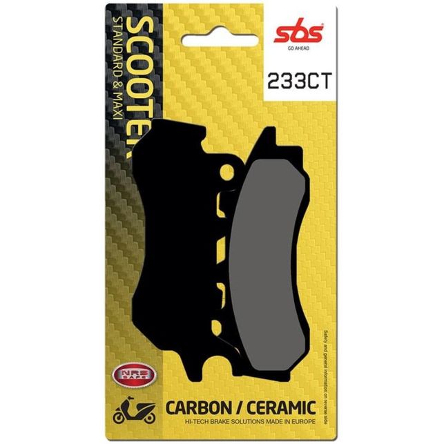 Plaquettes de Frein SBS 233CT 