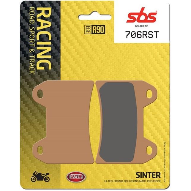 Plaquettes de Frein SBS 706RST