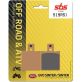 Plaquettes de Frein SBS 519RSI