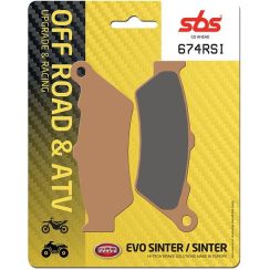 Plaquettes de Frein SBS 674RSI