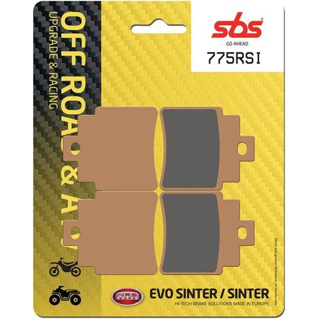 Plaquettes de Frein SBS 775RSI