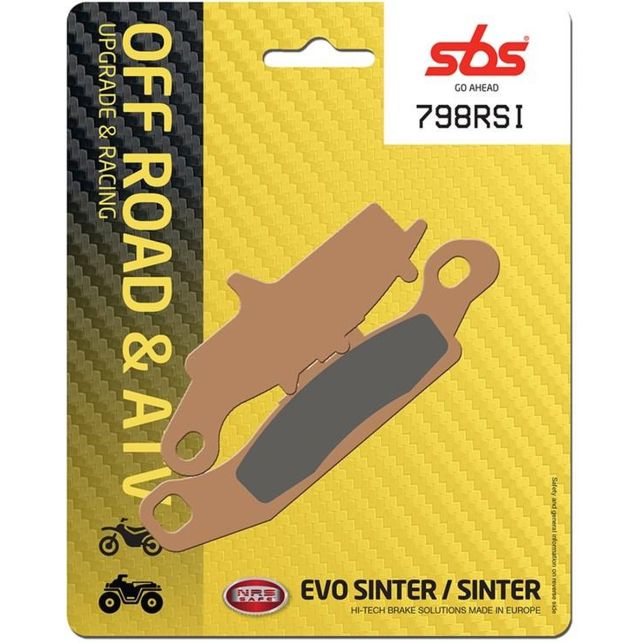 Plaquettes de Frein SBS 798RSI