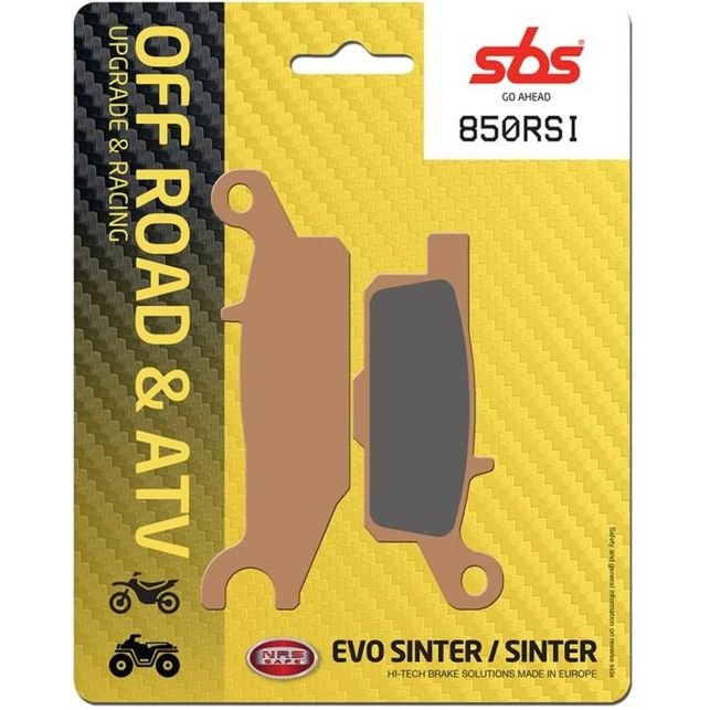 Plaquettes de Frein SBS 850RSI