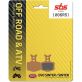 Plaquettes de Frein SBS 1006RSI