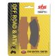 Plaquettes de Frein SBS 980PSI