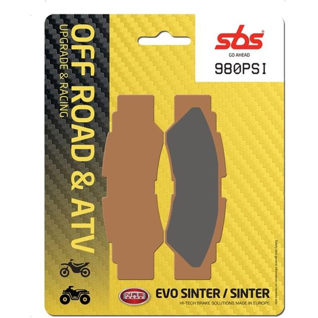 Plaquettes de Frein SBS 980PSI