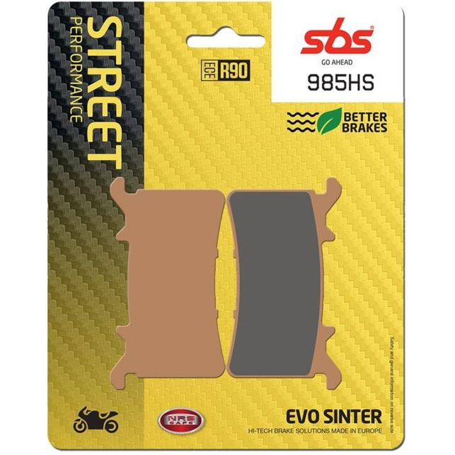 Plaquettes de Frein SBS 985HS