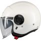 Casque MT Helmets Viale SV S Pure A0 Blanc