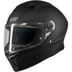 Casque MT Helmets Stinger 2 Pure A1 Noir Mat
							  		