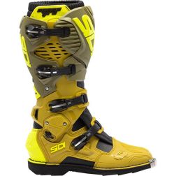 Bottes Sidi Crossfire 3 Vert / Jaune 2026
							  		