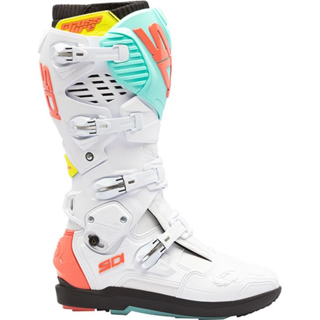 Bottes Sidi Crossfire 3 Srs blanc / Vert 2026