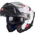 Casque MT Helmets Atom 2 SV Highlands A7 Noir Blanc Bleu