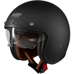 Casque MT Helmets Le Mans 2 SV S Pure A1 Noir Mat
							  		
