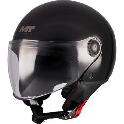 Casque MT Helmets Street S Pure A1 Noir
							  		