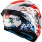 Casque MT Helmets Targo S Yamanaka 2025 A5 Rouge Blanc Bleu