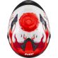 Casque MT Helmets Targo S Yamanaka 2025 A5 Rouge Blanc Bleu