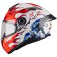 Casque MT Helmets Targo S Yamanaka 2025 A5 Rouge Blanc Bleu
