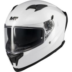 Casque MT Helmets Braker SV Pure A0 Blanc
							  		