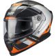 Casque MT Helmets Braker SV Inception B4 Noir Gris Orange