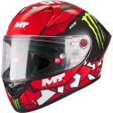 Casque MT Helmets KRE + S Piqueras B5 Noir Rouge