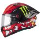 Casque MT Helmets KRE + S Piqueras B5 Noir Rouge