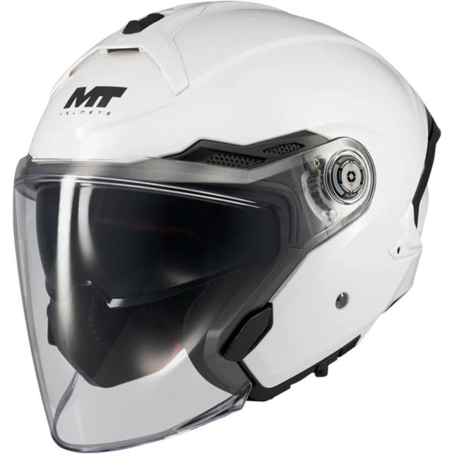 Casque MT Helmets Cosmo SV Pure A0 Blanc