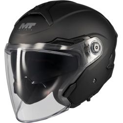 Casque MT Helmets Cosmo SV Pure A1 Noir Mat
							  		