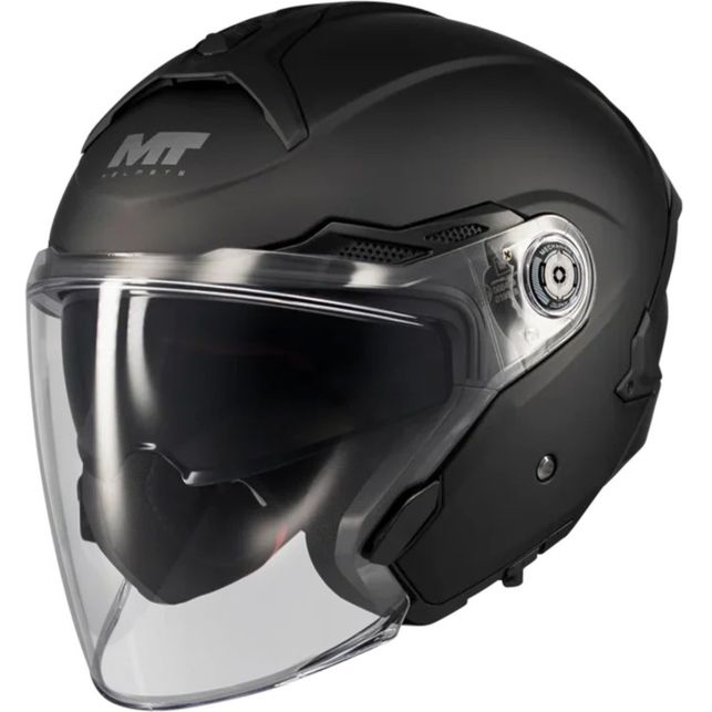 Casque MT Helmets Cosmo SV Pure A1 Noir Mat