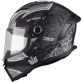 Casque MT Helmets Stinger 2 Kids Tagger Noir Gris Mat