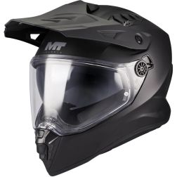 Casque MT Helmets Track SV Pure A1 Noir Mat
							  		