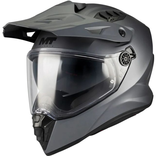 Casque MT Helmets Track SV Pure A2 Gris Mat