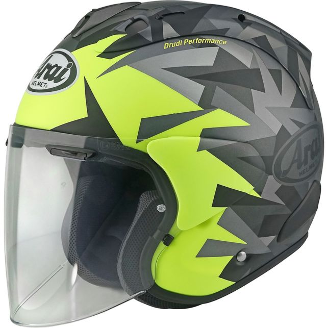 Casque ARAI SZ-R Evo Mimesis Jaune