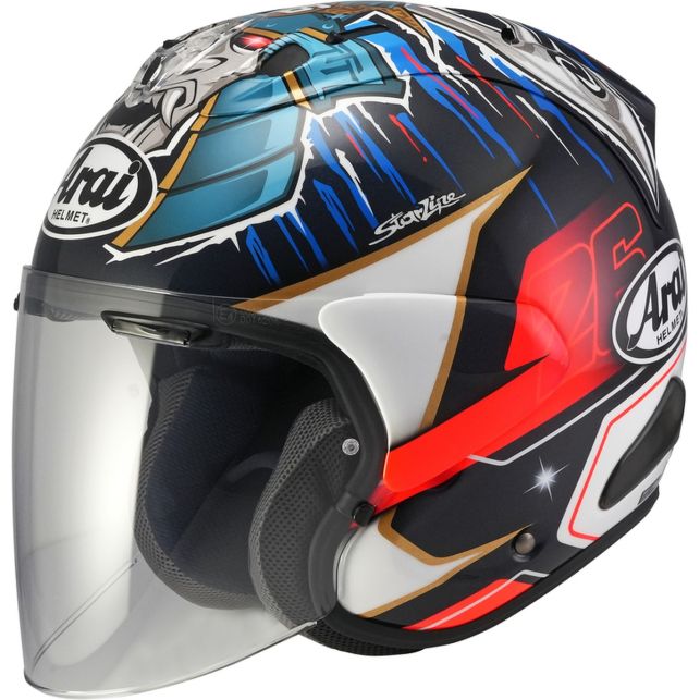 Casque ARAI SZ-R Evo Pedrosa Shogun Replica