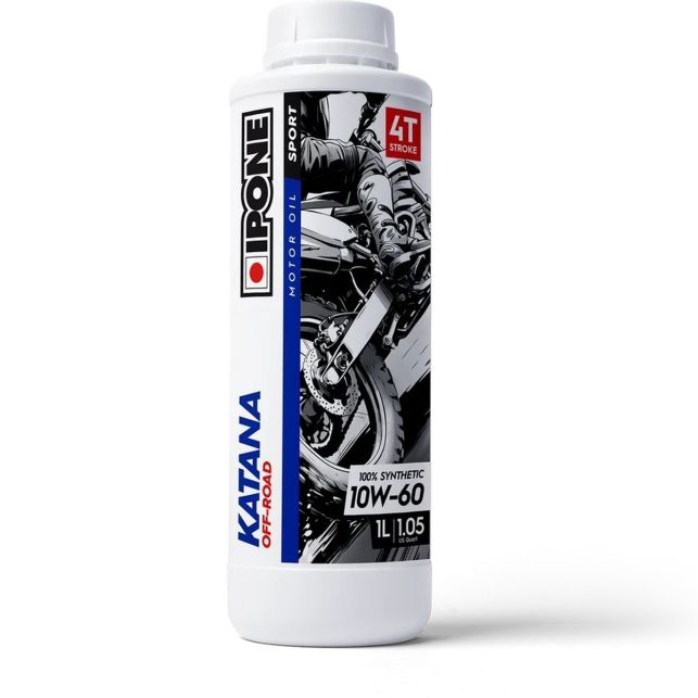 Huile 4T Ipone Katana Off-Road 10W60 1L