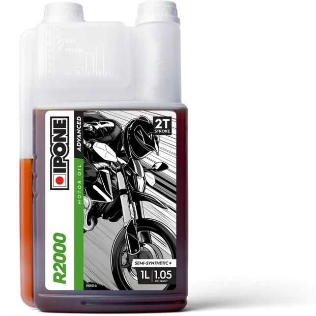 Huile 2T Ipone R2000 1L