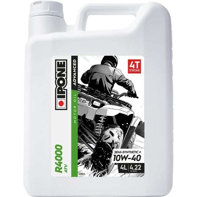 Huile 4T Ipone R4000 ATV 10W40 4L
